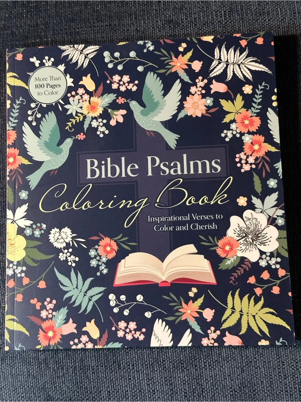 Faith & Devotion Inspirational Coloring Book & Bible Psalms Coloring Book